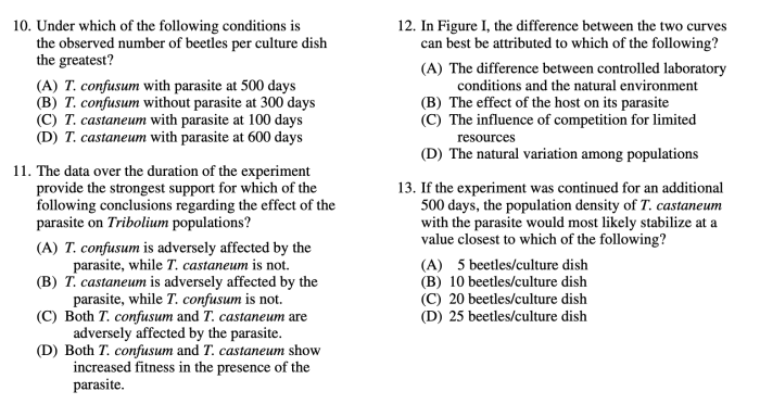 Unit 4 ap biology practice test