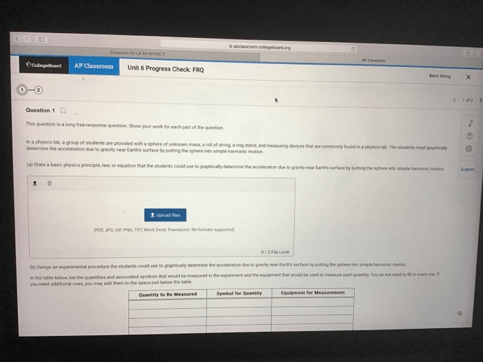 Unit 1 progress check: frq