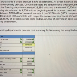 Weighted passes employs ended departments